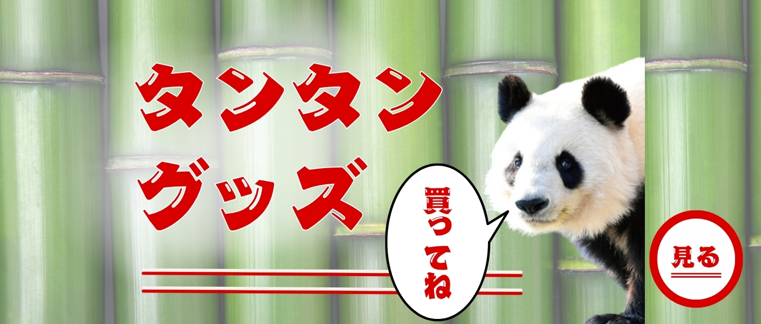 王子動物園　2022 2024 カレンダー　パンダのタンタン ありがとうタンタン | 王子動物園