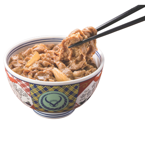 吉野家の牛丼 完成画像