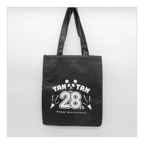 TANTAN 28th anniversary 「特製フラットコレクションバッグ（缶バッジ３個付き）」