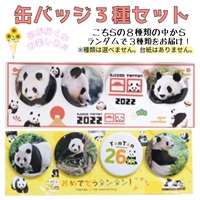 【台紙なし】缶バッジ３種セット【ランダム】