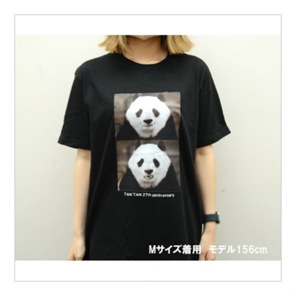 【復刻】【XLサイズ】TANTAN 27th anniversary 「タンタン特製Ｔシャツ（モノクロデザイン）」